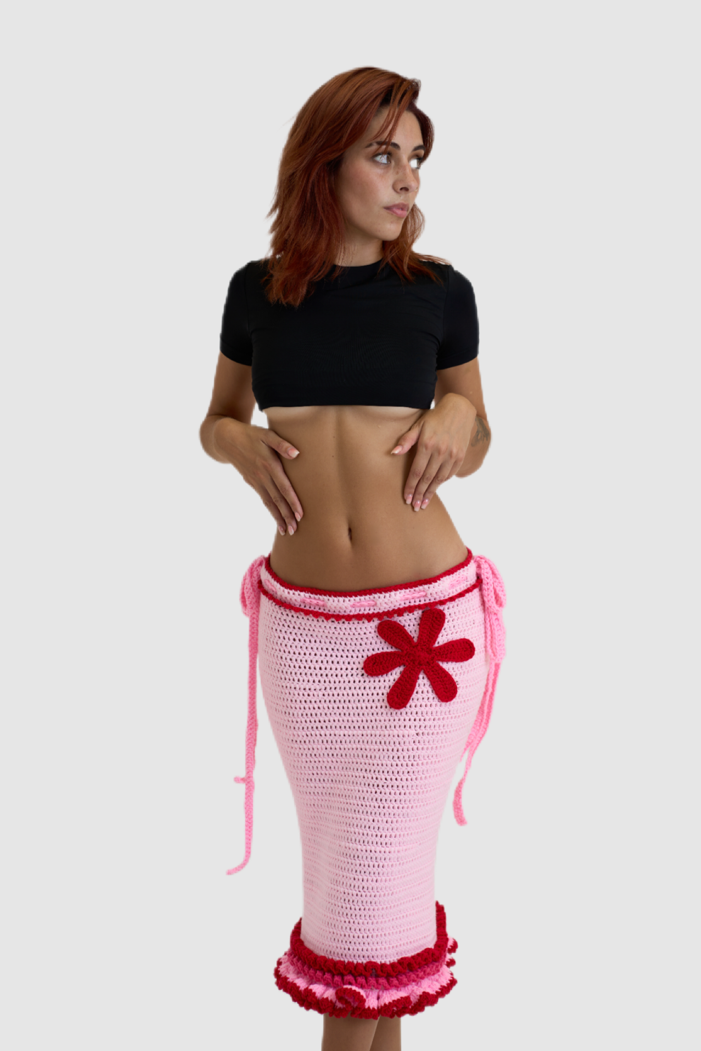 Hibiscus Bloom Skirt - Long