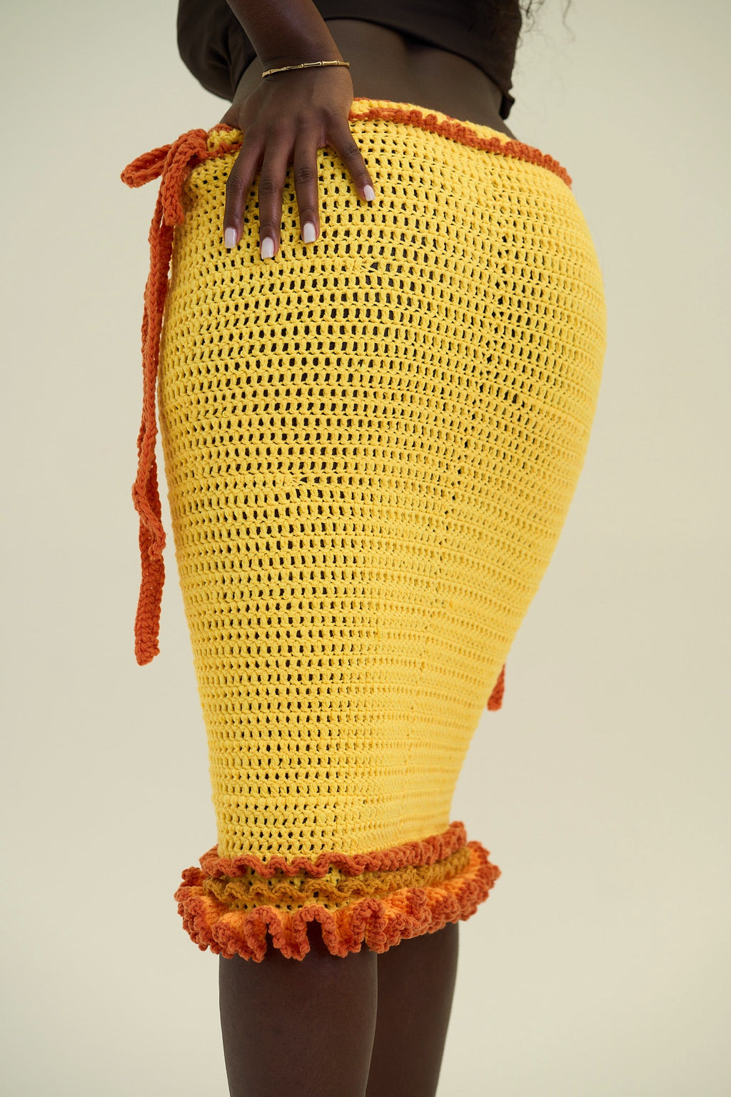 Marigold Bloom Skirt - Long